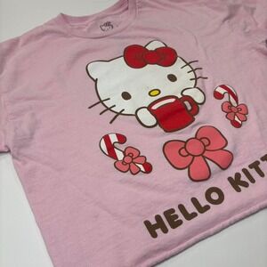 pink Hello Kitty cropped Tee